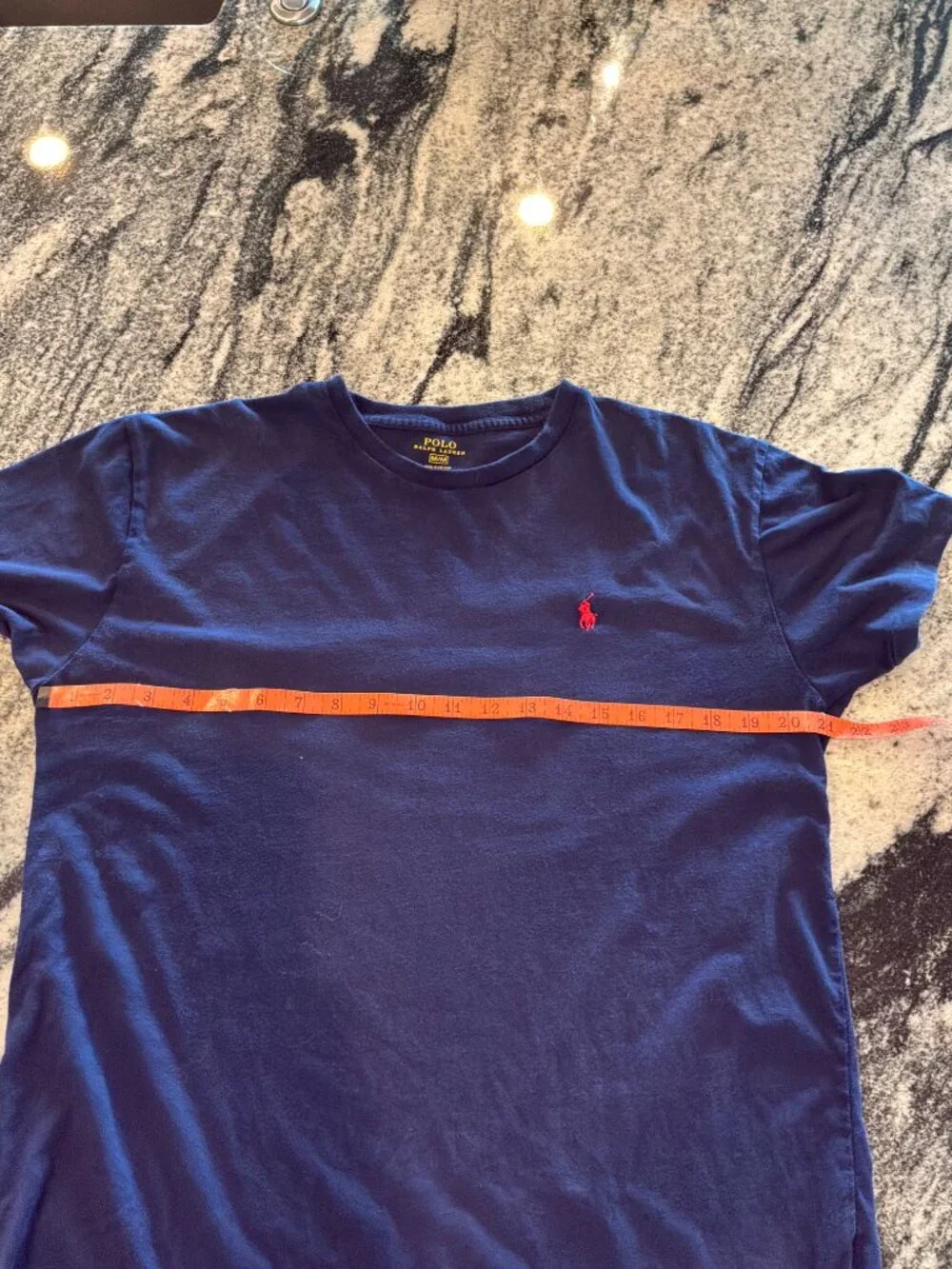 Polo Ralph Lauren navy iconic pony logo short sleeve T size M